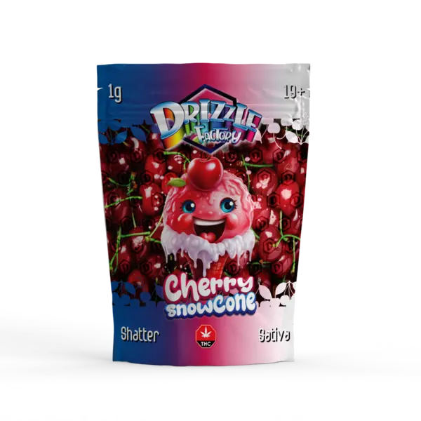 Drizzle Shatter – Cherry Snowcone