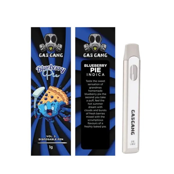 Blueberry Pie Gas Gang 1g THC Vape Pen