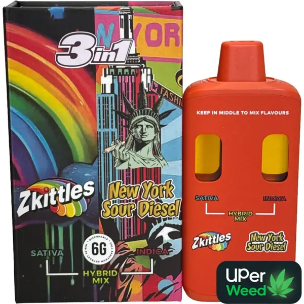 Territory - Skittles & New York Sour Diesel 3-in-1 Vape