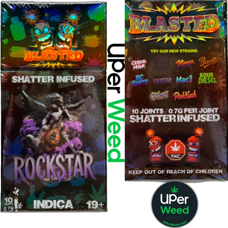 Blasted Shatter Infused Pre Rolls photo 1