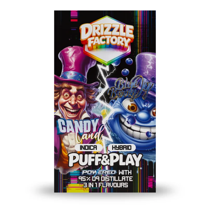 Candy Land/Blueberry - Puff & Play 6g Vape photo 1