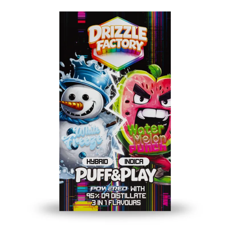 White Freeze/Watermelon Punch - Puff & Play 6g Vape photo 1